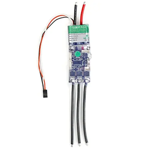 GOESC VESC 4.12 Electronic Speed Controller Compatible with Benjamin Vedder FOC 60V 50A 12S for DIY Electric Skateboard,eskate Longboard,ebike,Scooter DC Brushless Motor Control