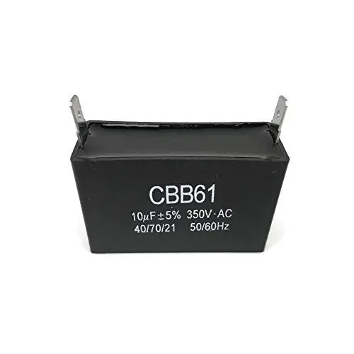 10uF Generator Motor Capacitor Condenser 9.5uF 10 uf CBB61 10.5uF 50 60 Hz 350V 350 VAC UL AVR