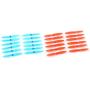 Happymodel Sailfly X Spare Parts 12 Pairs 65mm 2-Blade Propeller Props w/ 1.5mm Mounting Hole for eachine red Devil humquad hx100 Motors with 1.5mm Shaft Toothpick Class Micro FPV Racing Quad