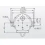 Synchronous Motor 100 VAC 4 Poles CCW (50SM16-492S)