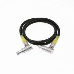Uonecn Preston FIZ Wireless Follow Focus Motor Cable Right Angle 7 Pin Male to Right Angle 7 Pin Male