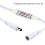 RGBZONE 2 Pack 11-Key RF Mini Wireless Remote Controller with DC 5-24V Connector for 5050 3528 5630 RGB LED Strip Lights