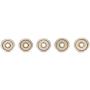 Vehicles-OCS AINY-5pcs 64DP 3.175mm Pinion 36T 37T 38T 39T 40T Motor Gear Set for 1/10 RC Car Brushed Brushless Motor