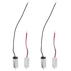 4Pcs DC 3.7V 44000RPM Micro Brush Motor, Micro Coreless Brushed Motors, 10x20mm, Coreless Micro DC Motor, Micro Vibration Motor for Robot Drone