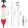 Tryfun 350ML Oil Fluid Extractor, Syringe Style Manual Automotive Pump,Gear Oil and Brake Fluid Extractor