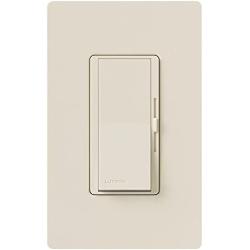 Lutron Diva Quiet 3-Speed Fan Control, 1.5 Amp Single Pole/3-Way with Wallplate, DVWFSQ-FH-LA, Light Almond