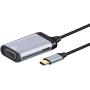 Xiwai USB-C Type C to VGA RGB Converter HDTV Adapter 60hz 1080p with Female PD Power Port