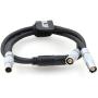 ZBLZGP Breakout Splitter Cable for ARRI LBUS CForce Motor 4 Pin Male to Dual 4 Pin Female