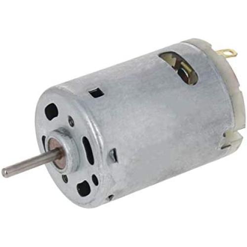 Fielect DC Motor 12V 7000RPM 0.15A Electric Motor Micro Motor Mini Motor Round Shaft for RC Boat DIY Airplane Toys Model DIY Hobby, 2 Pcs