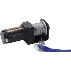POLESTAR 12V DC ATV/UTV Electric Winch 2000 lb. Load Capacity - Steel Cable Wire Rope 5/32