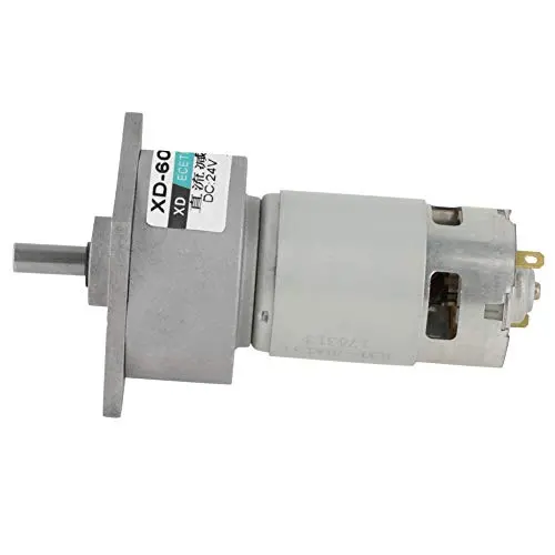 DC12V/24V 35W Micro DC Metal Gear Motor Speed Adjustable Large Torque Motor CW/CCW(24V 300prm)