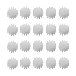 Othmro 40pcs Plastic Gears 12 Teeth Model 122A Reduction Gear Plastic Worm Gears for RC Car Robot Motor