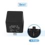 uxcell 5pcs JD2912 4 Pin DC 48V 40A Universal Car Vehicle Motor Fuse Relay Switch Power