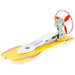 VanSP Aerodynamic Speedboat Electric Amphibious Vessel-Electric Motor Physical Science Toys-DIY Science Experiment Kits-Circuit Building STEAM Toys