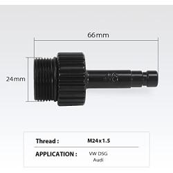 FIRSTINFO A1132F#46 ATF Refill OE Style Transmission Filling Adapter Auto Transmission Fluid Filler Filling Drive Line Compatible with VW DSG, Audi