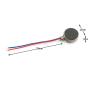 RuiLing 10-Pack DC 3V 85mA Micro Vibration Motors 12000Rpm for Cell Phone Tablet Home Appliances,Mini Flat Coin Button Type Vibrating Motor 10x2.7mm