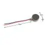 RuiLing 10-Pack DC 3V 85mA Micro Vibration Motors 12000Rpm for Cell Phone Tablet Home Appliances,Mini Flat Coin Button Type Vibrating Motor 10x2.7mm