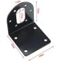 E-outstanding 2Pcs Motor Bracket Fixed Mounting Holder for Smart Car Robot Geared Reduction Motor Fixed Seat, 37mm