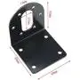 E-outstanding 2Pcs Motor Bracket Fixed Mounting Holder for Smart Car Robot Geared Reduction Motor Fixed Seat, 37mm