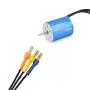 YOUQUKEJI 2430 7200KV 4P Sensorless Brushless Motor with 25A Brushless ESC Electric Speed Controller for 1/18 1/16 RC Car Truck