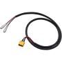 Forbestcy Mid Drive Motor Power Cable Extension Cable Compatible for Bafang Electric Bike Battery Connector Cable with XT60 Interface 29CM