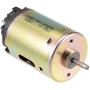 sourcing map Strong Motor DC 24V 1400RPM Small Motor for DIY Model Remote Control Silver Tone