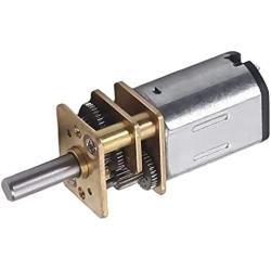 Fielect Mini Gear Motor DC 12V 1200RPM Micro Gear Motor, Speed Reduction Motor GA12-N20 for RC Car, Robot Model, DIY Engine Toys