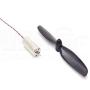 Set of 4 USAQ 8520 Coreless Brushed Motor 8.5x20mm 53,000rpm 65mm Propeller Set