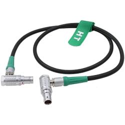HangTon Motor Cable 1B 7 Pin for Preston FIZ MDR-4 MDR-3 Controller DM1X DM2X DM5 Digital Motor Heden M26VE, Right Angle to Straight (3m, RA to RA)
