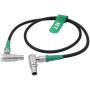 HangTon Motor Cable 1B 7 Pin for Preston FIZ MDR-4 MDR-3 Controller DM1X DM2X DM5 Digital Motor Heden M26VE, Right Angle to Straight (3m, RA to RA)