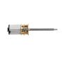 sourcing map DC Motor DC 6V 55RPM N20 Speed Reduction Gear with M3x34mm Screw Metal Gearbox