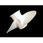 Boat Motor New Aluminium Propeller Assy 683-45943-00-EL for Yamaha Parsun Makara Outboard 3X9 1/4X10 1/2 Right, fit 9.9, 15, 20 HP 2/4-stroke Engine
