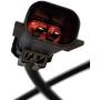 SHOWSEN 741-598 Rear Driver Side Power Window Regulator W/Motor Fit 2000-2004 Dodge Dakota 1998-2003 Dodge Durango