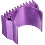MECCANIXITY Motor Heat Sink Cooling Fins Aluminum 36mm Dia Purple for 540 550 Motor