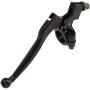FVRITO Left Brake Clutch handle Lever perch for 196cc 6.5HP Massimo MB200 Baja Heat Warrior MB165 MB200 Hensim TrailMaster Doodle Bug Blitz Dirt Bug 97cc DB30 Motovox MBX10 MBX11 Mini Bike Motorsports