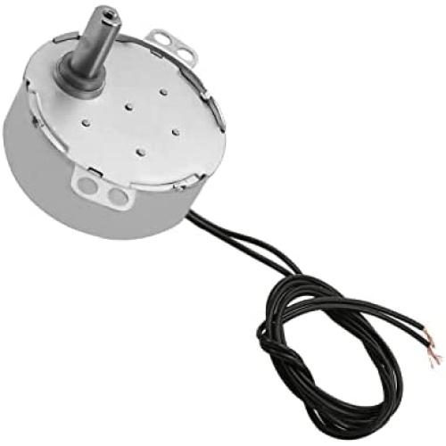 Jutagoss Synchronous Motor TYC-50 Double Flat Shaft Direction CW/CCW, 4 Watt AC 220V 5-6 RMP, 1 Pcs