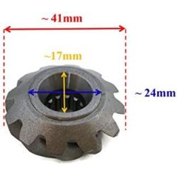 Boat Motor Pinion Gear Bevel 346-64020-1 0 M 43 161381 43-16138T01 16138T01 For Tohatsu Nissan Mercury Quicksilver Outboard 25HP 30HP engranaje 2/4-stroke Engine
