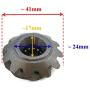 Boat Motor Pinion Gear Bevel 346-64020-1 0 M 43 161381 43-16138T01 16138T01 For Tohatsu Nissan Mercury Quicksilver Outboard 25HP 30HP engranaje 2/4-stroke Engine