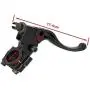 Throttle Handle+Left Right Clutch Brake Lever Handle Brake Cable Compatible with XR80 XR100 CRF70 CRF80 Pit Dirt Motor Bike Baja Mini Bike