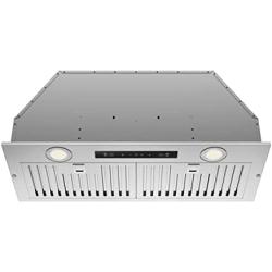 Insert 30inch Range Hood with 800CFM, DC Motor, EVERKITCH, Built in Stove Hood, Stainless steel Filter, Kitchen Vent Hood with 6 Speeds Gesture and Touch Control