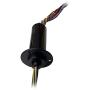 Vitaciti Slip Ring Collector Ring Rotary Electrical Slip Ring Electrical Contact Joint Rotary Connector Capsule for Wind Turbine Power Generator (12 Wires 10A Diameter 30mm)
