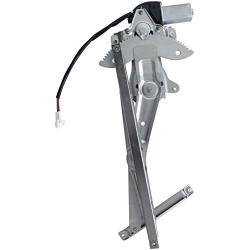741-801 Power Window Regulator and Motor Assembly Driver Side Front Compatible for 1998 1999 2000 2001 2002 Chevy Prizm Base/LSi, Toyota Corolla CE/LE/VE, 1.8L, OE Replace Parts