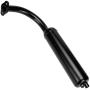 FVRITO Exhaust Muffler Pipe and gasket nut kit for 2 stroke 49cc 60cc 66cc 80cc Engines Gas Motorized Bicycle Motor Bikes Black