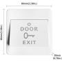 Olideauto WiFi Door Opener Mobile Phone Control,Intelligent Automatic Swing Door with WiFi Smart Home Remote Controller for iOS Android,Remote Control by Phone App