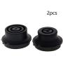 Fielect 2pcs Electric Kettle Coupler, 125℃ Thermostat Temperature Controller with Terminals Tip Top Base Socket, 250V 13A N.C Normal Close