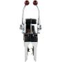 NEWMAIX Universal Boat Dual Lever Throttle Control,Marine Top Mount Twin Lever Engine Control Zinc Alloy Dual Handle Shift for Any Type of Boat with Outboard Inboard or I/O Power