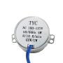 Fielect 1Pc Synchronous Synchron Motor Turntable Motor CW/CCW Direction 4W Frequency 8-10RPM TYC-50 Horizontal Hole Tapping Shaft AC 110V
