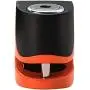 Kovix KS6 Ultra Portable Steel Disc Brake Lock 120dB Alarm 6mm Pin IP67 Easy Push-to-lock Waterproof for Motorcycle Scooter E-Bike Fluorescent Orange