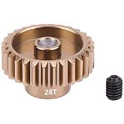 Vehicles-OCS 80T+28T Motor Gear Alloy Pinion Cogs Gear for Sakura CS S XIS D4 RC Car