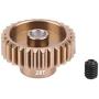 Vehicles-OCS 80T+28T Motor Gear Alloy Pinion Cogs Gear for Sakura CS S XIS D4 RC Car